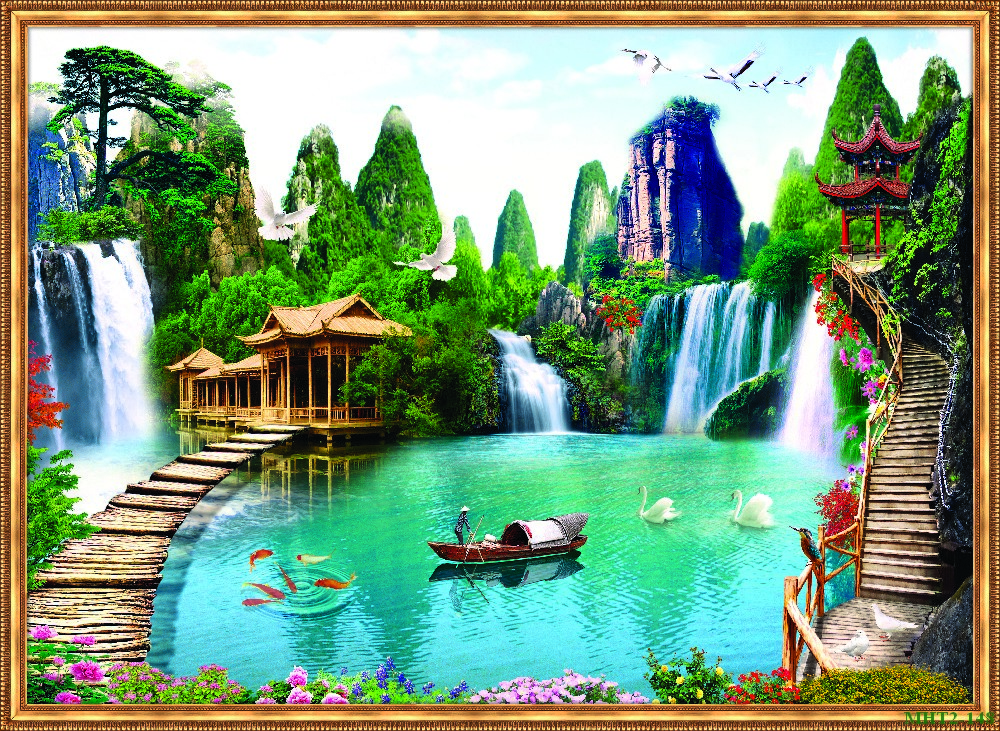 Phong cảnh sơn thủy hữu tình MHT2-148